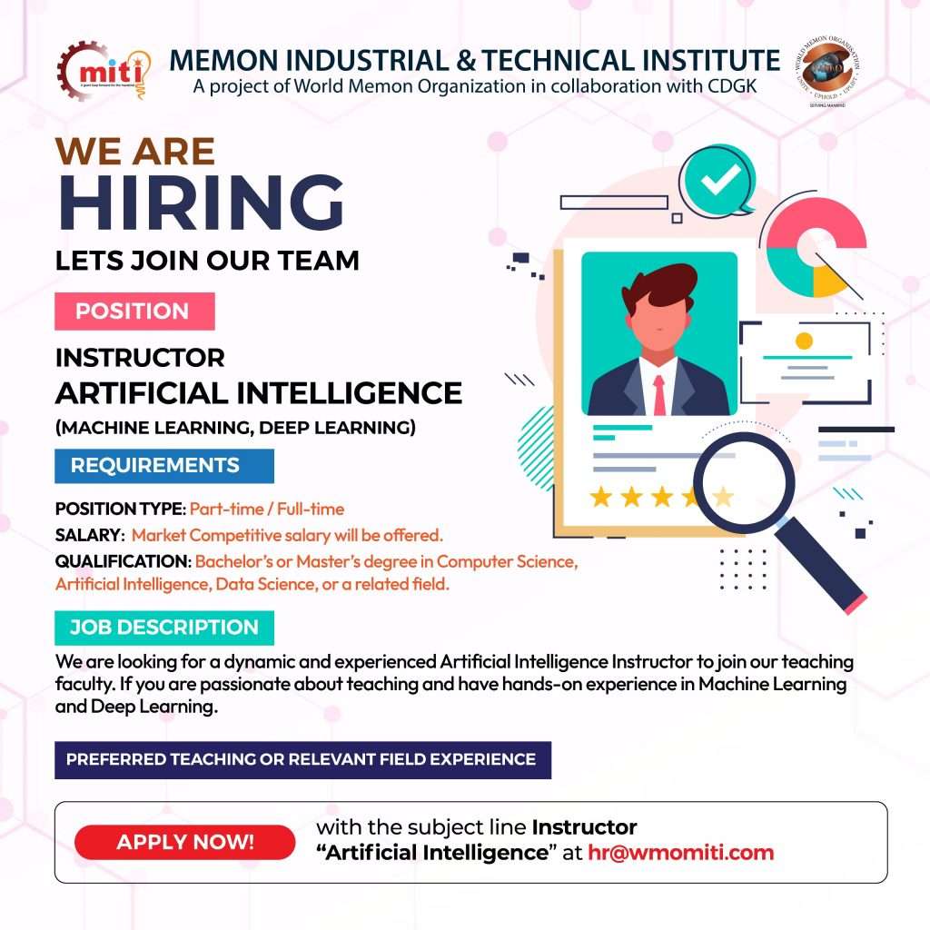 Hiring instructor ai